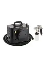 Apollo Eco-2 Mighty Mist HVLP spray tan machine; High volume spray tan machine rated 50+ tans per day; Quiet HVLP tanning machine with QT tech