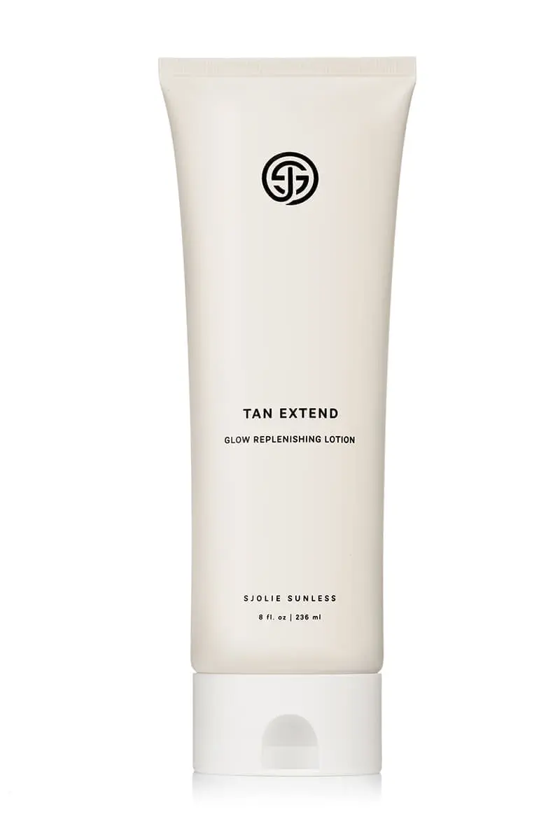 Sjolie Tan Extend Lotion bronzer-free 2% DHA tan extender lotion