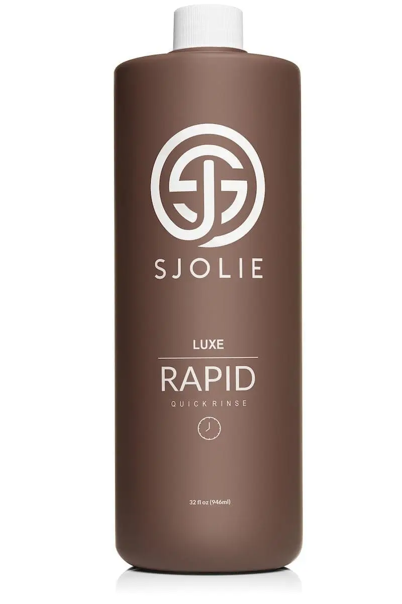 Sjolie Luxe Violet Rapid express violet rapid spray tan solution bottle
