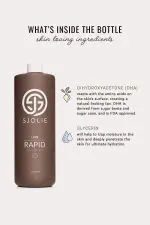 Express violet rapid spray tan solution for events and busy clients