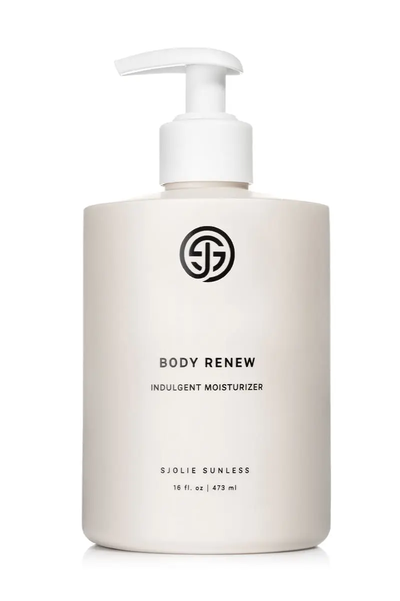Sjolie Body Renew Moisturizer spray tan aftercare daily hydration