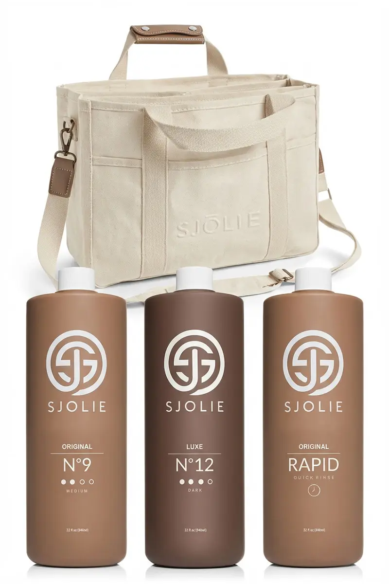 Sjolie Bronze and Go travel spray tan bundle
