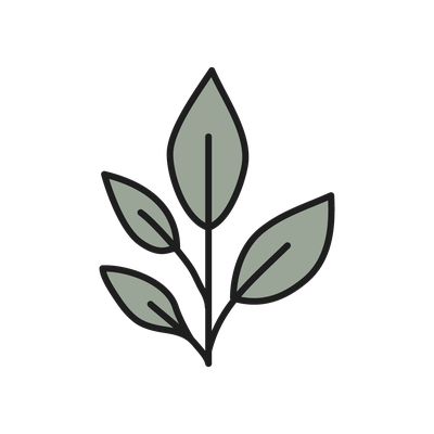 Collagen molecular structure icon