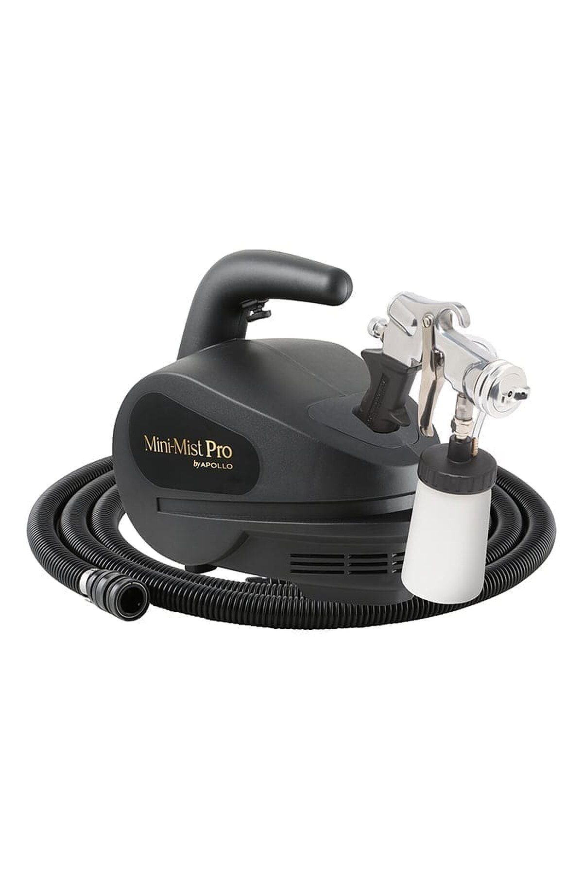 Apollo T100 Mini Mist Deluxe spray tan machine with T5020 applicator and coiled hose
