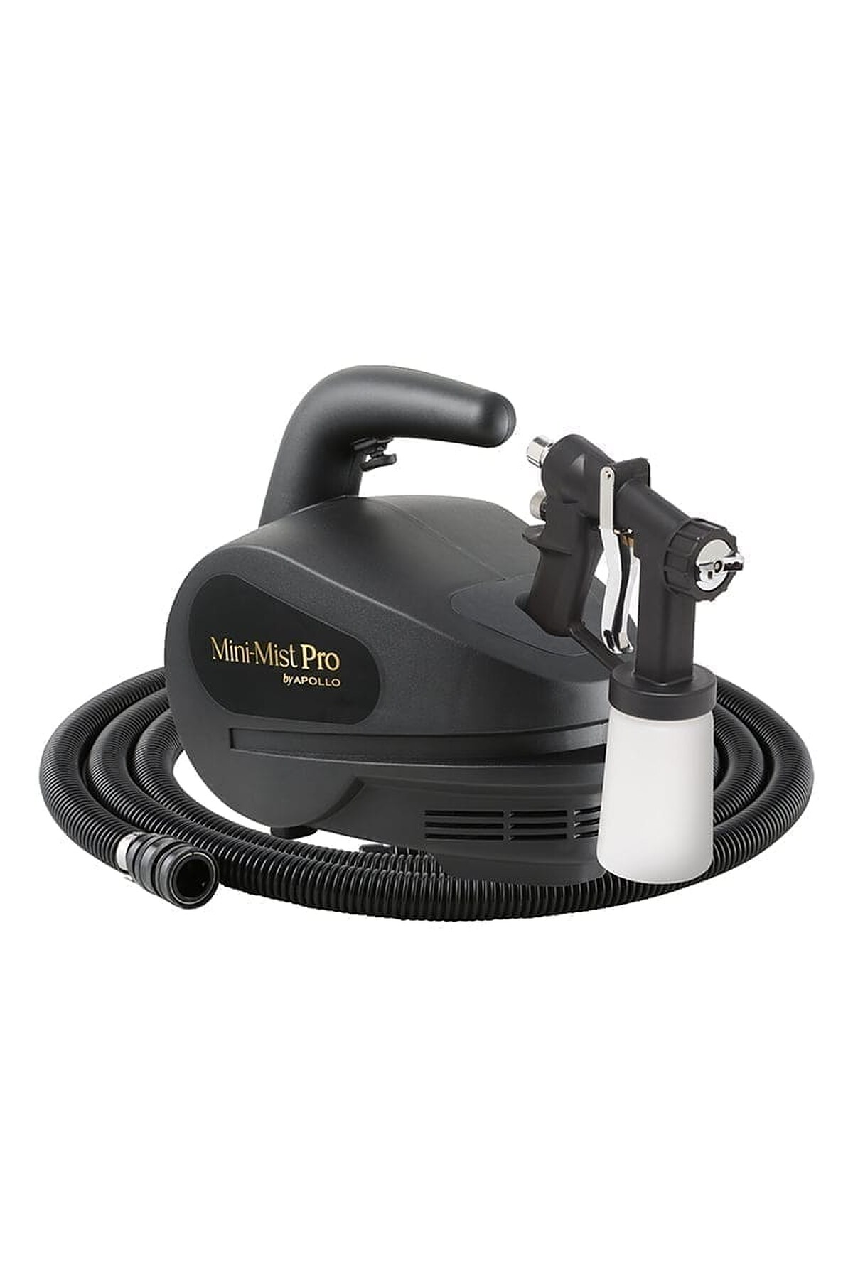 Apollo T100 Mini Mist spray tan machine with T6000 applicator and coiled hose