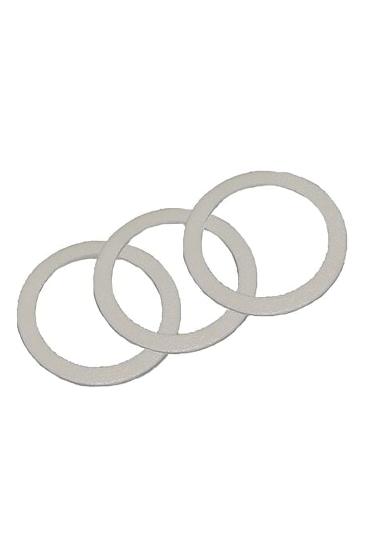 Universal Ethafoam Gasket 3-Pack: three white foam gaskets for spray tan solution cups