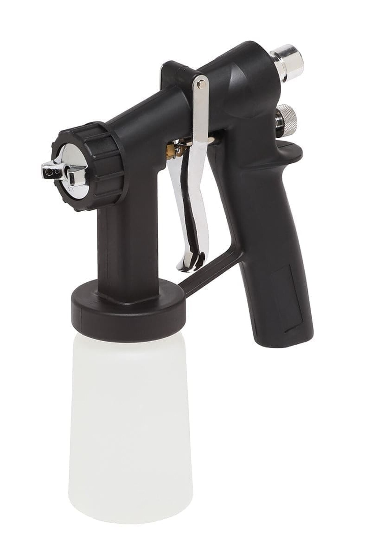 Apollo T6000 spray tan applicator gun in black with a white solution cup