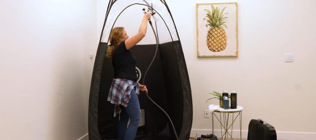 Spray Tanning Tent