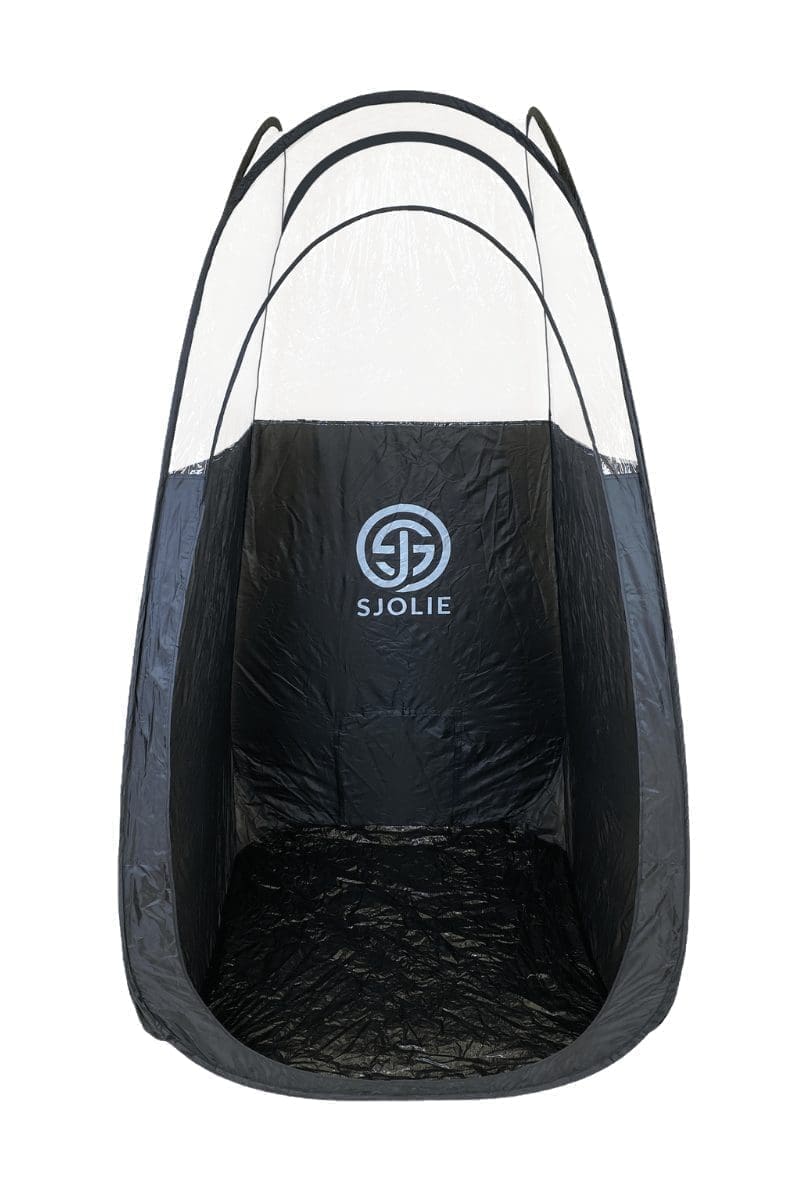 SJOLIE Mobile Spray Tan Tent close-up view - Spray Tanning Tent