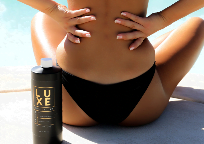 Luxe N°12 Violet Spray Tan Solution — Sjolie