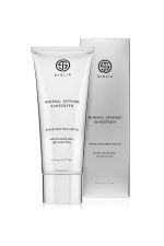 SJOLIE Mineral Defense Sunscreen tube beside its box