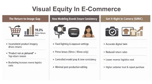 How modeling brands use consistent imagery to reduce returns