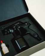 Sjolie X1 Pro applicator kit in foam-lined black box