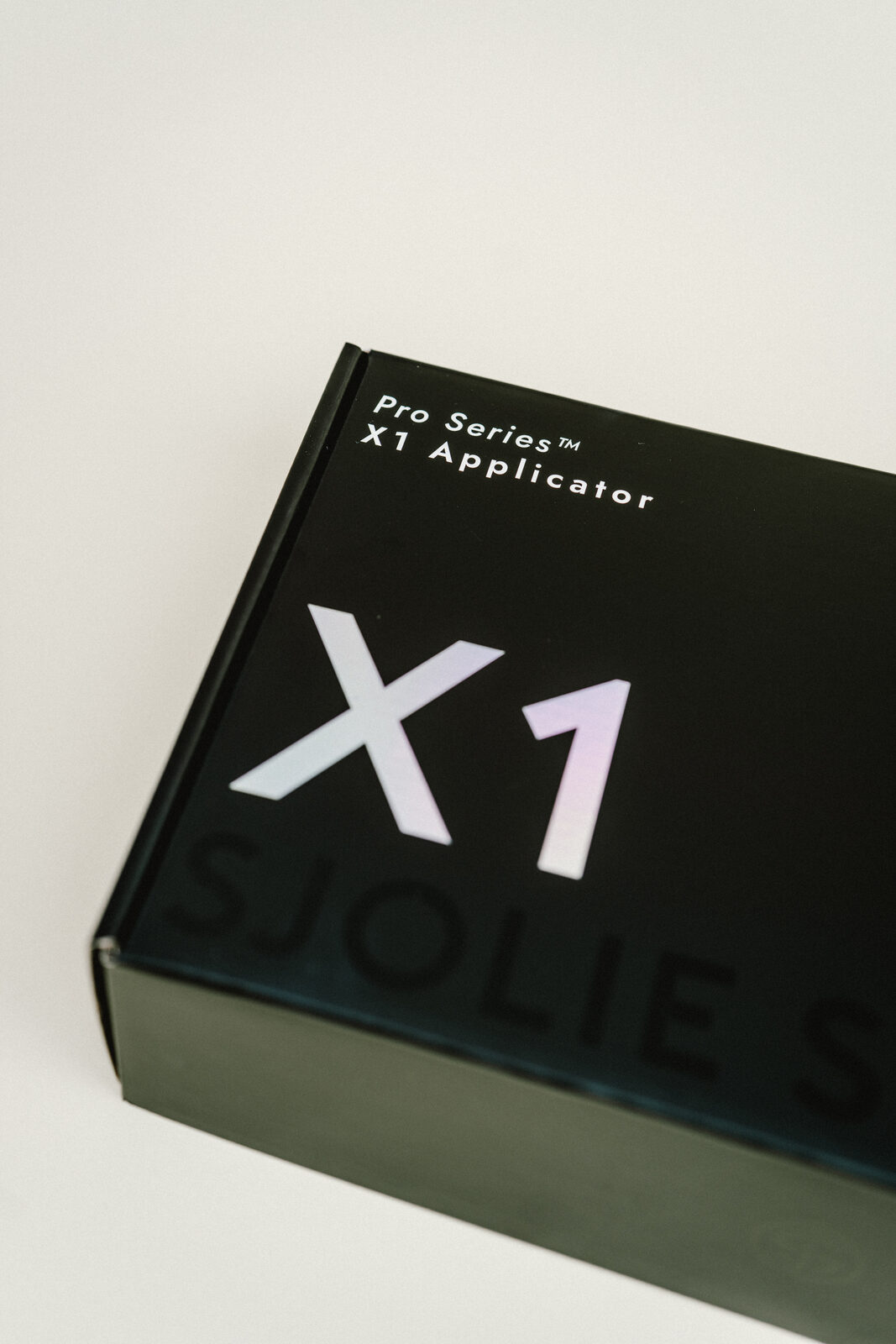 Pro Series X1 box with holographic foil